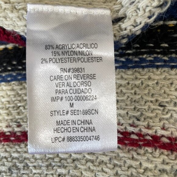 Sam Edelman Prairie Dreamer Knit Vest Boho Western Festival Southwestern M NWT - Picture 4 of 12